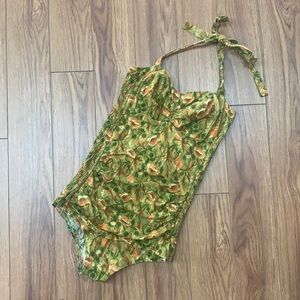 Vintage style body suit/ swim suit